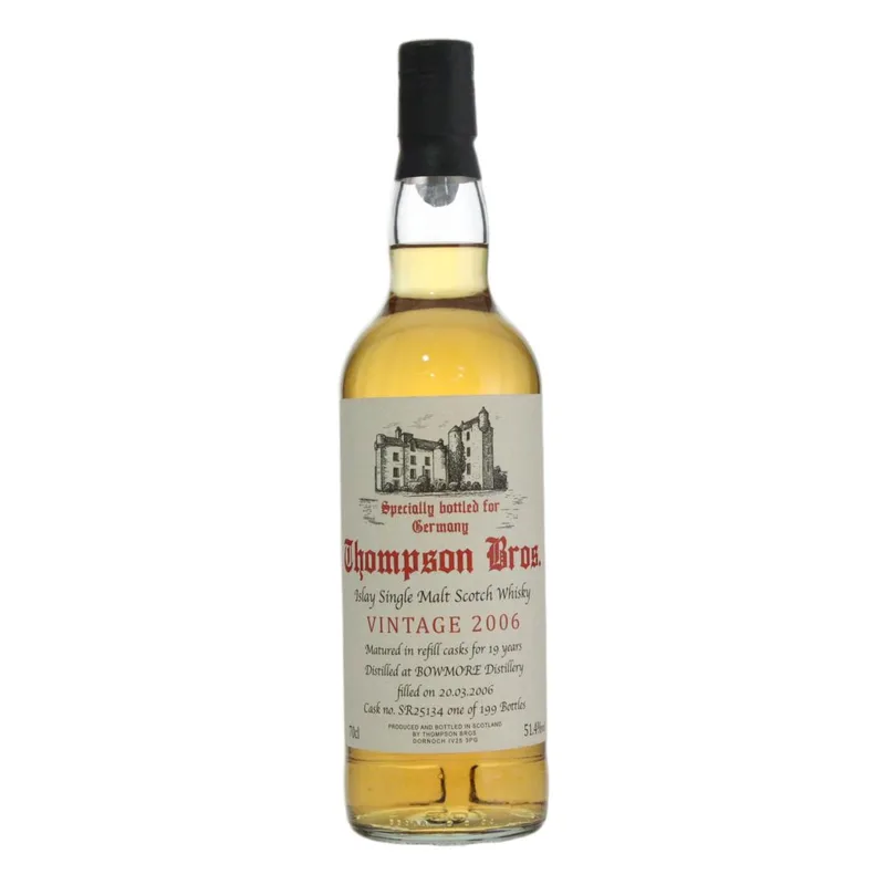 Bowmore – 2006 Thompson Bros 19 Year Old