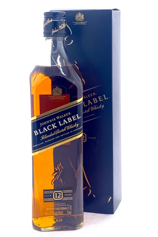 Johnnie Walker Black Label Blended Scotch Whisky (40%)