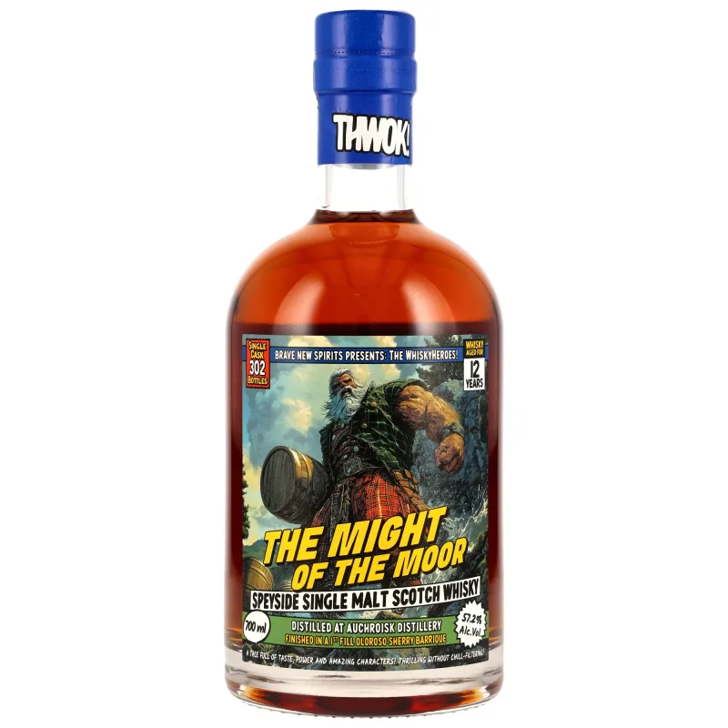 Auchroisk 12 Year Old Whiskyheroes: The Might of the Moor - Brave New Spirits