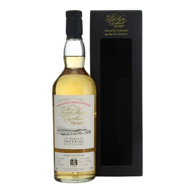 Imperial – 1995 The Single Malts of Scotland 24 Year Old (70cl, 51.70%)