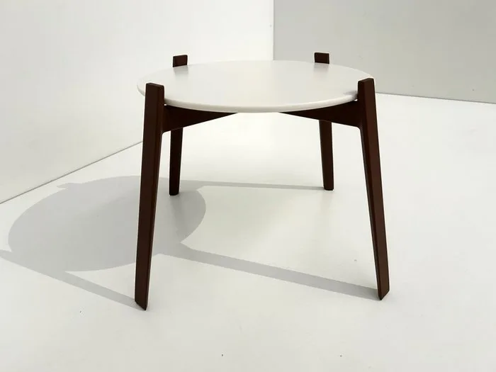B&B Italia - Patricia Urquiola - Side table - "NEW" Canasta - powder-coated steel / Corian