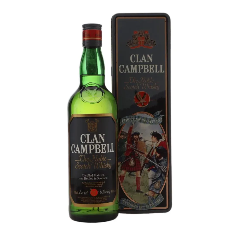 Clan Campbell – Scotch Whisky - The Clan In Battle Tin