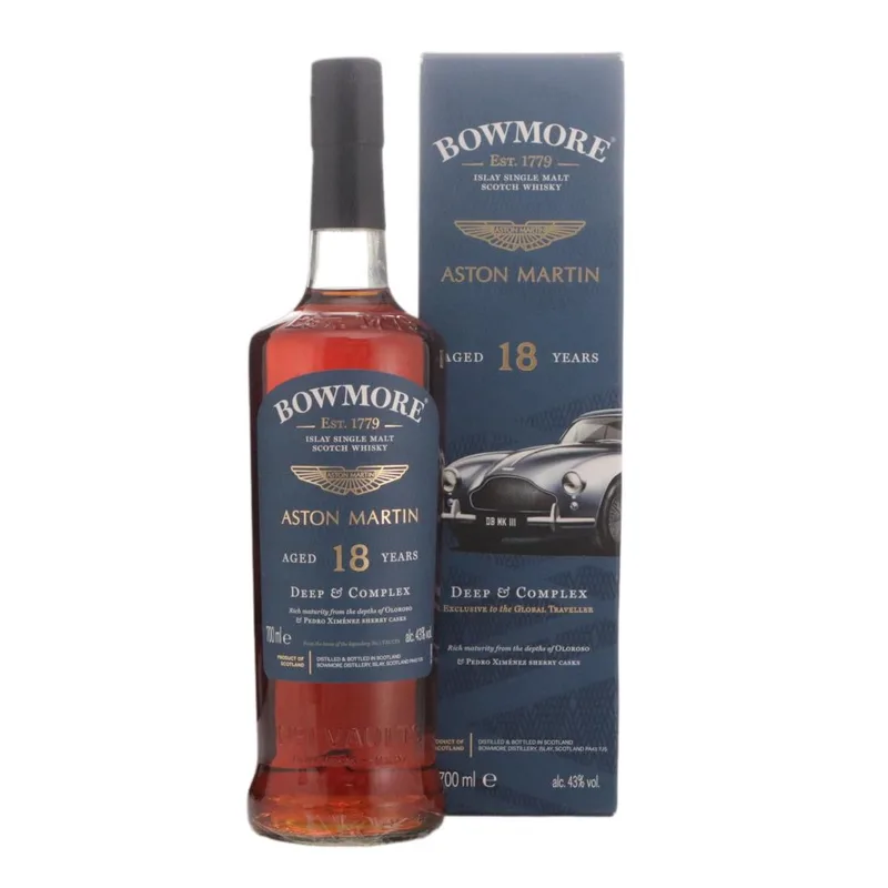 Bowmore – 18 Year Old Deep & Complex - Aston Martin Edition 3 (70cl, 43.00%)