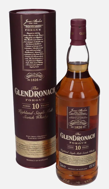 Glendronach – Forgue 10 Year Old (1L, 43%)