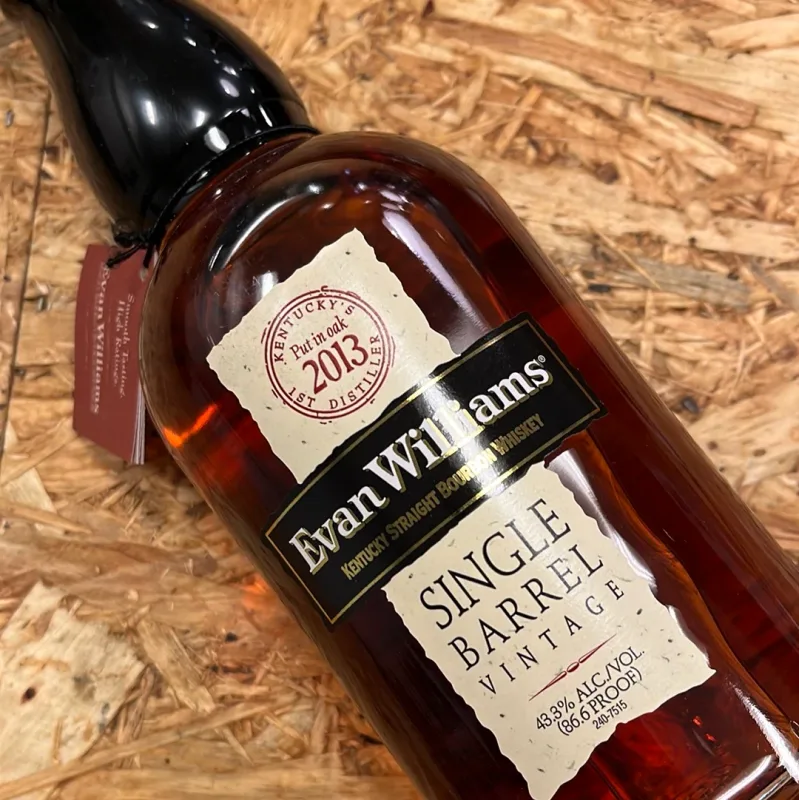Evan Williams Single Barrel Kentucky Bourbon