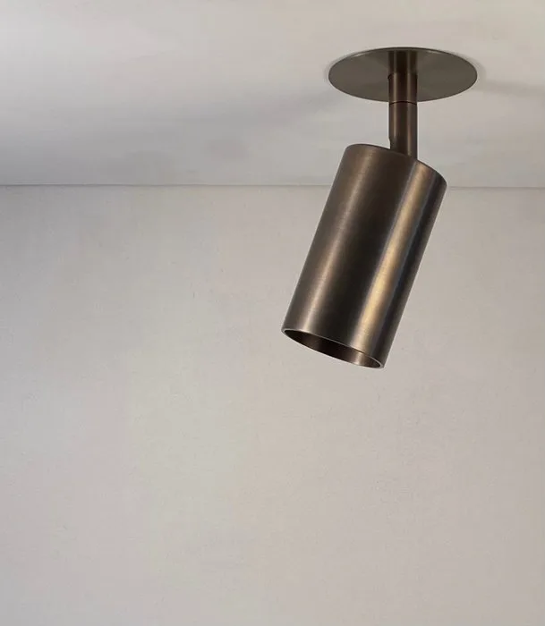 Faustlight - Spotlight (2) - 60/100 Blackened Brass - Brass