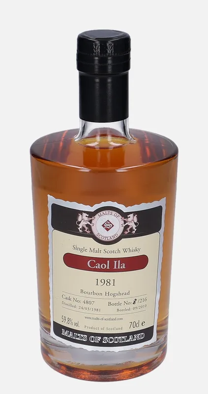 Caol Ila – 1981 Malts of Scotland