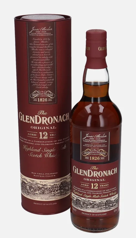 Glendronach – Original 12 Year Old (70cl, 43%)