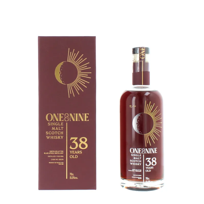 Blair Athol – 38 Year Old 1986 One8Nine 'The Eternal Cycle' Cask 20078