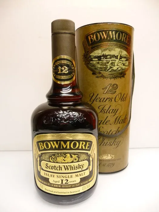 Bowmore 12 years old - b. 1980s - 75cl