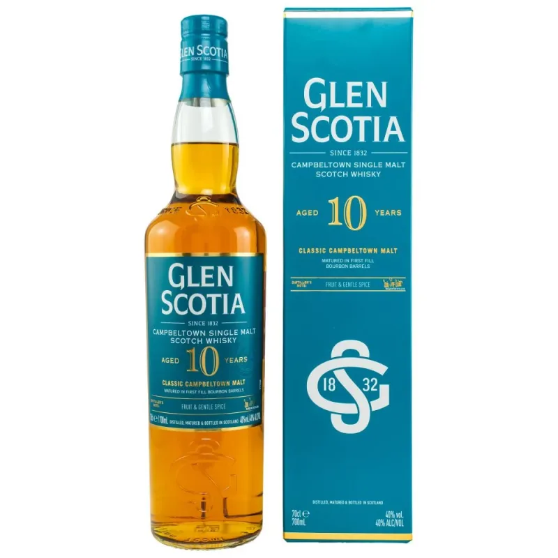 Glen Scotia – 10 Year Old Unpeated (70cl, 40%)