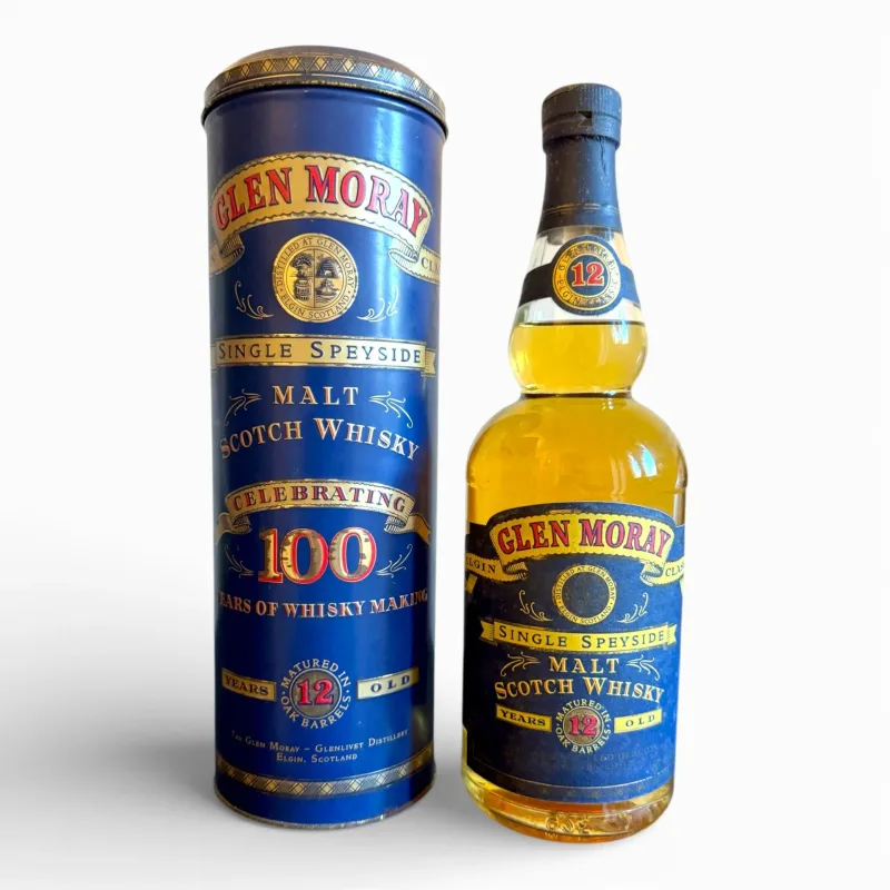 Glen Moray – 12 Celebrating 100 Years of Whisky Making Special Release (1997) (70cl, 40%)