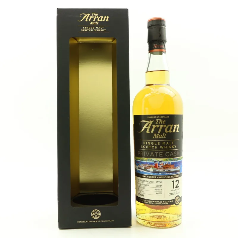 Arran – 2007 12 Year Old Private Cask #756 For Save The Waverley Appeal