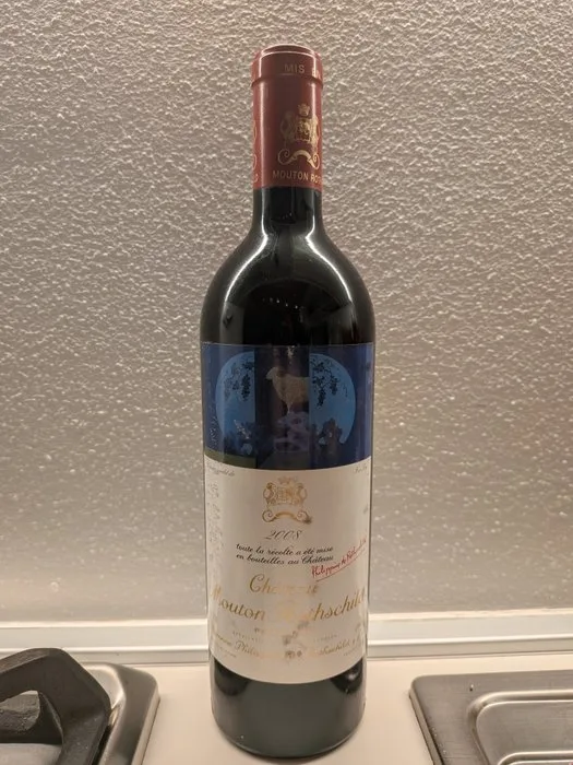 2008 Château Mouton Rothschild - Bordeaux, Pauillac 1er Grand Cru Classé - 1 Bottle (0.75L)