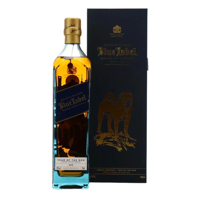 Johnnie Walker – Blue Label Year of the Dog 2018 (75cl, 46.00%)