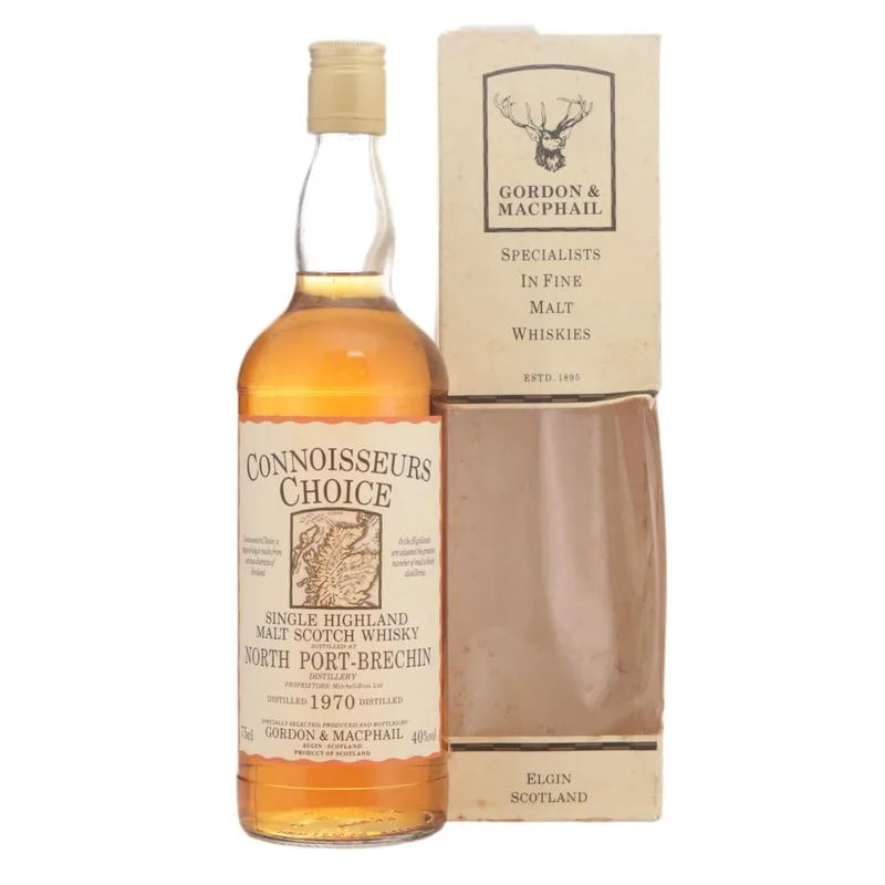North Port – / Brechin 1970 Gordon and MacPhail 1980s (75cl, 40.00%)
