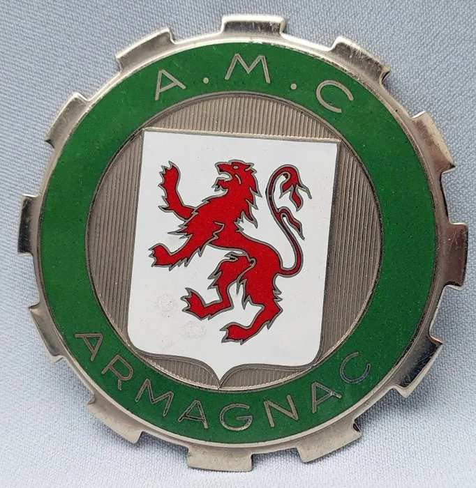Badge - Grille Badge - A.M.C. - ARMAGNAC - France - 20th - mid (WW II)