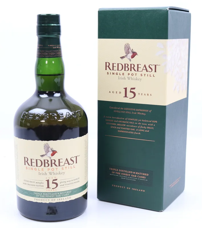 Redbreast – 15 Year Old Single Pot Still