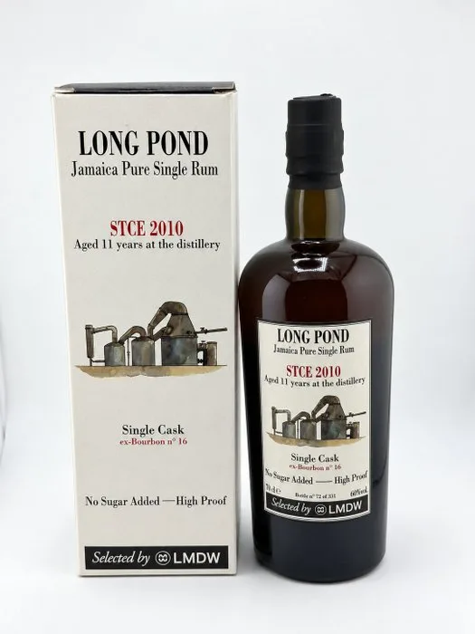 Long Pond 2010 11 years old La Maison du Whisky - STCE - b. 2021 - 70cl