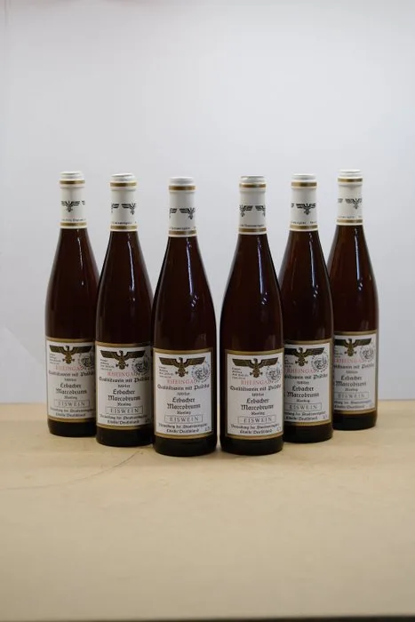 1984 Kloster Eberbach Erbacher Marcobrunn Riesling Eiswein - Rheingau Eiswein - 6 Bottles (0.75L)