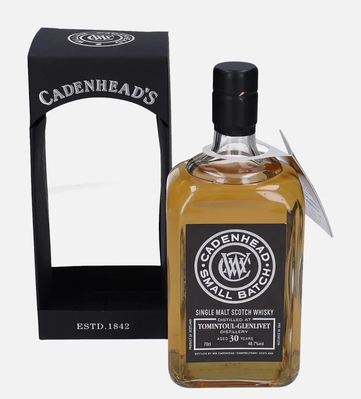 Tomintoul – 1985 30 Year Old William Cadenhead Small Batch (70cl, 48.7%)