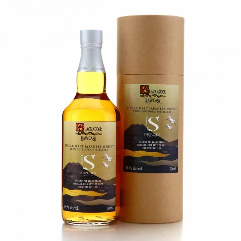 Shizuoka – 3 Year Old 2018 Blackadder Raw Cask Single Cask #781 (2022)