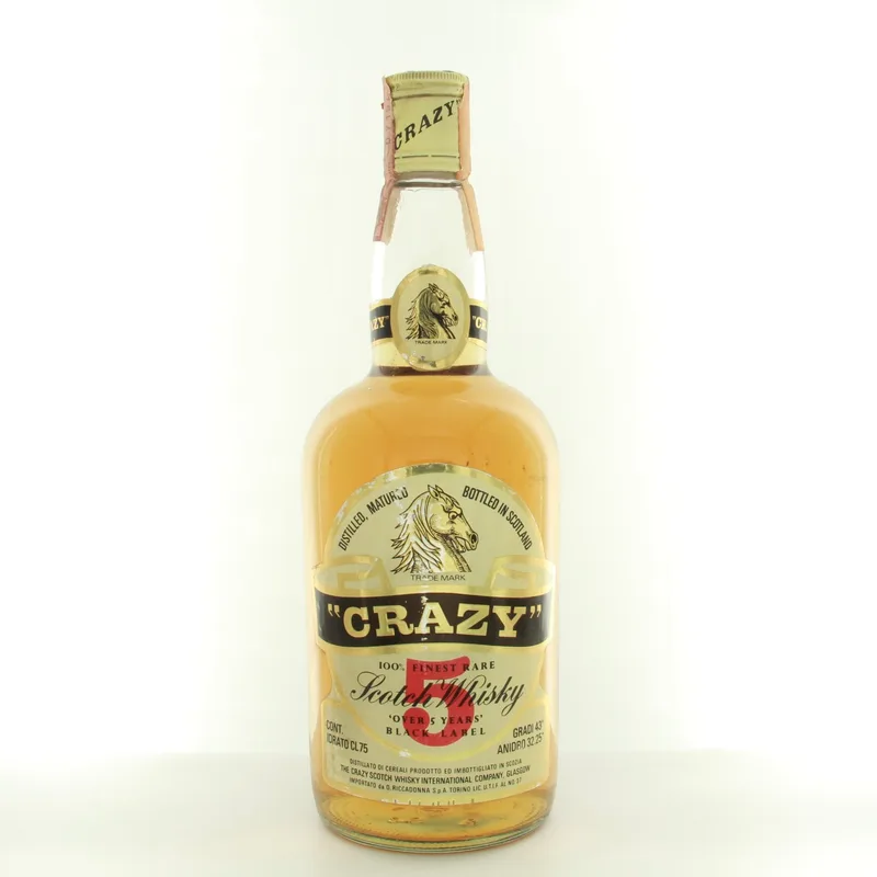 Crazy Horse 5 Year Old Scotch Whisky 1970s Bottling (75cl, 43%)