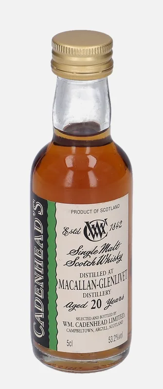 Macallan – 20 Year Old Wm. Cadenhead