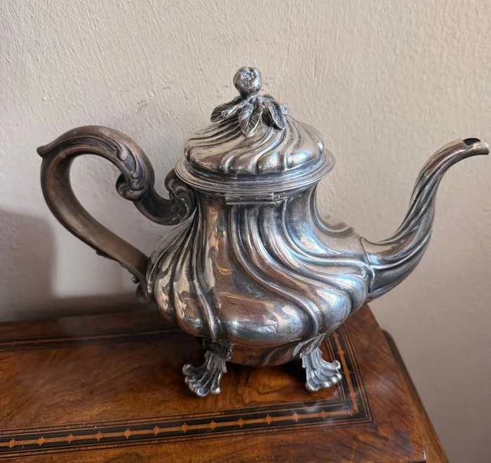 Giacche' - Teapot -.800 silver