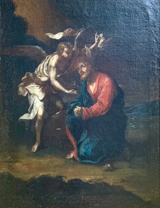 Italian school (XVIII) - Christ in the Garden of Gethsemane