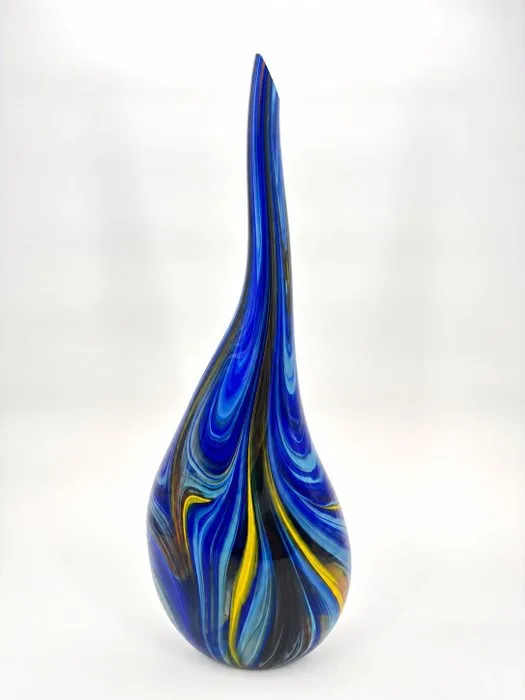 Vase - Murano glass - Multicolor Murano glass