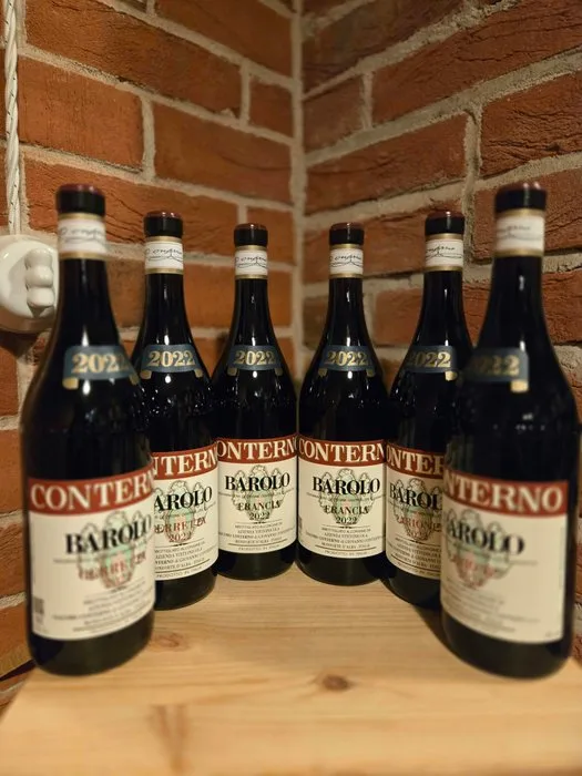 2022 Giacomo Conterno: Francia x2, Cerretta x2, Arione x2 - Barolo DOCG - 6 Bottles (0.75L)