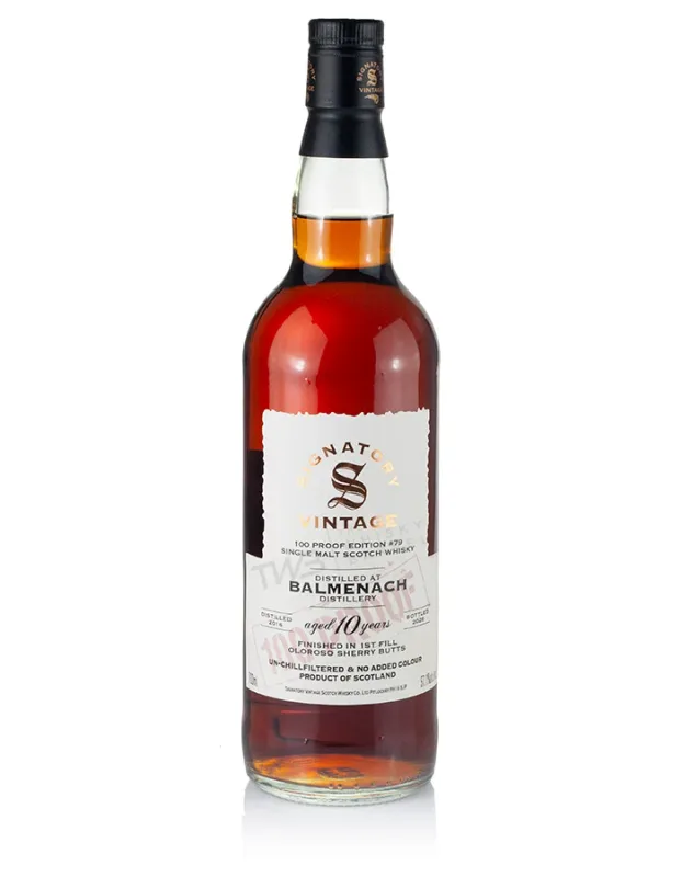 Balmenach – 10 Year Old 2016 Signatory 100-Proof Edition #79 (57.1%)