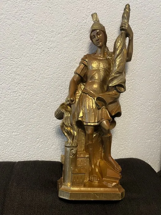Heiliger Florian - Sculpture, Heiliger Florian - 60 cm - Wood - 1955