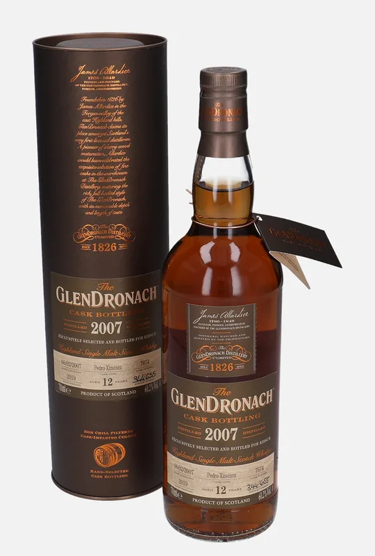 Glendronach – 2007 12 Year Old Cask Bottling (70cl, 60.2%)