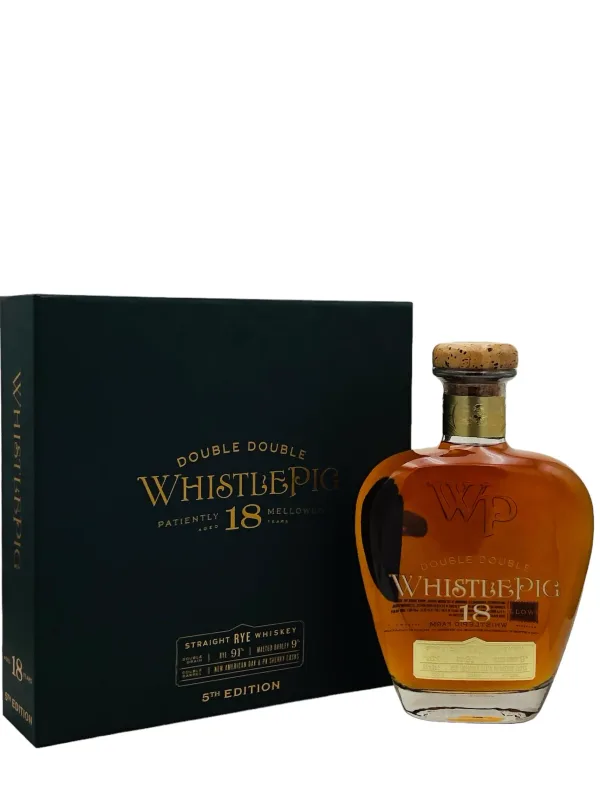WhistlePig Double Double 18 Year Old 5th Edition Straight Rye Whiskey