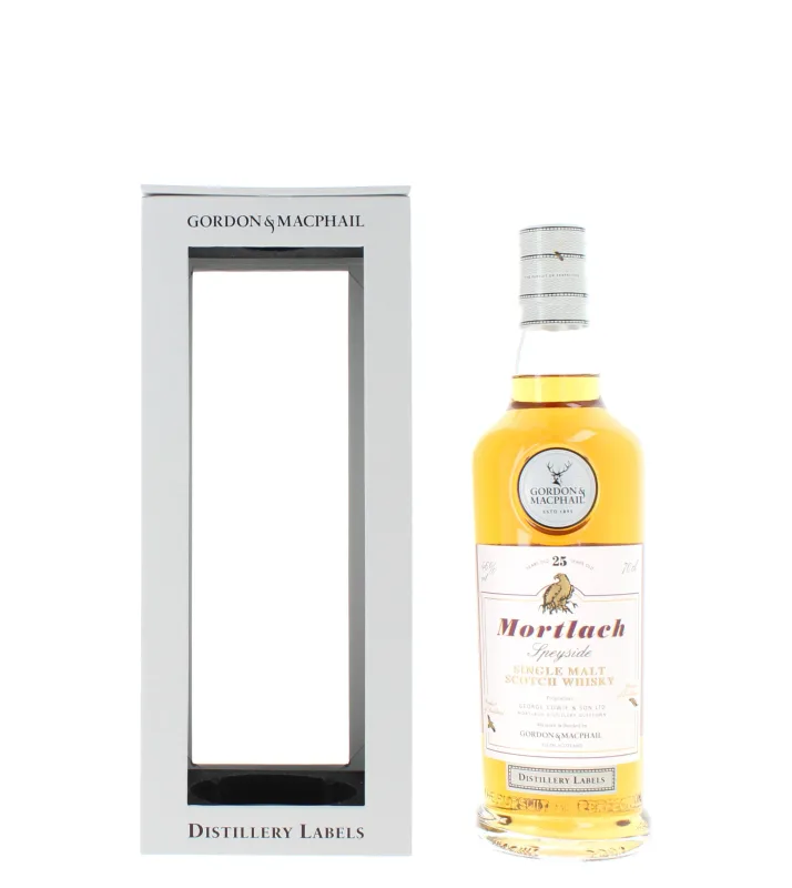 Mortlach – 25 Year Old Distillery Labels (Gordon & MacPhail)