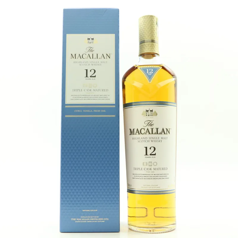Macallan – 12 Year Old Fine Oak Triple Cask (70cl, 40%)