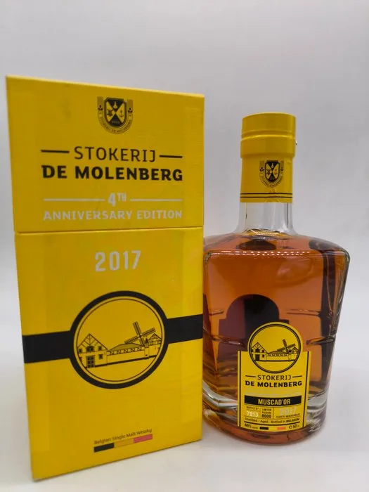 Gouden Carolus - Muscad'Or - 4th Anniversary Edition 2017 - Stokerij de Molenberg - 50cl