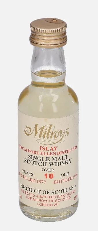 Port Ellen – 1977 18 Year Old Milroy’s (5cl, 43%)