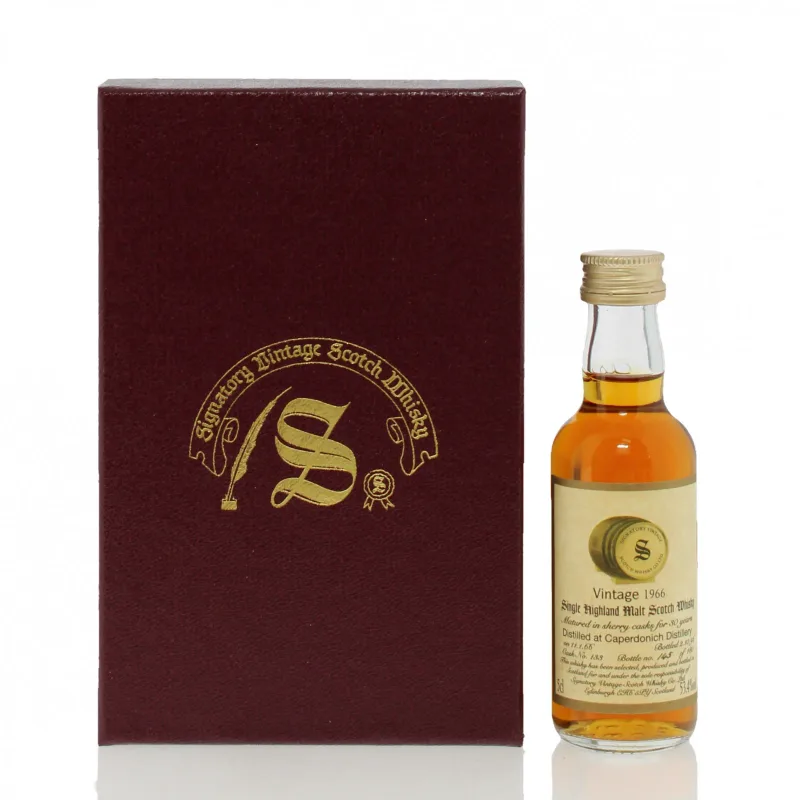 Caperdonich – 1966 30 Year Old Single Cask #133 Signatory Vintage Miniature