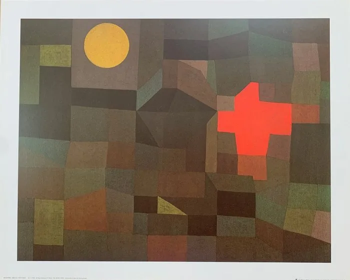 Paul Klee (after) - Feuer bei Vollmond, 1933 - Artprint - 40 x 50 cm
