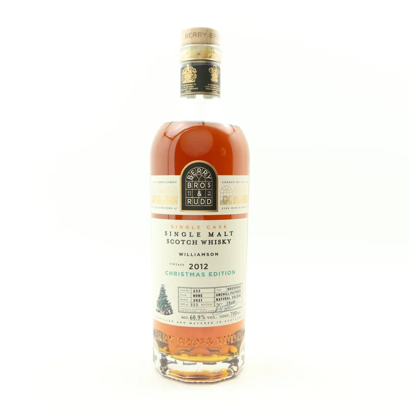 Williamson – 2012 Christmas Edition Berry Bros & Rudd (70cl, 60.9%)