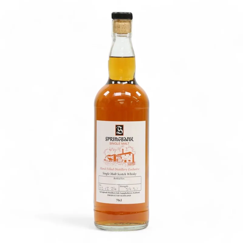 Springbank – Hand Filled Distillery Exclusive (2024) (70cl, 59.5%)
