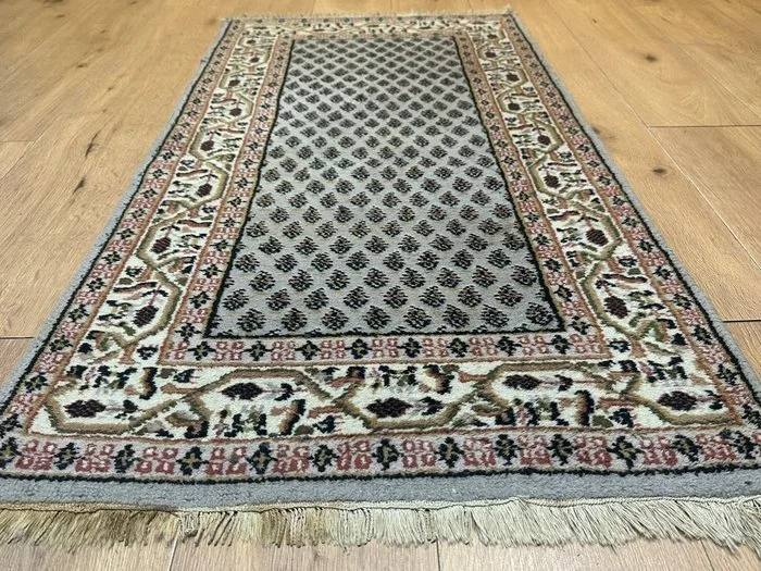 Beautiful hand-knotted Sarough Mir Oriental rug with a classic Boteh pattern. - Carpet - 146 cm - 70 cm
