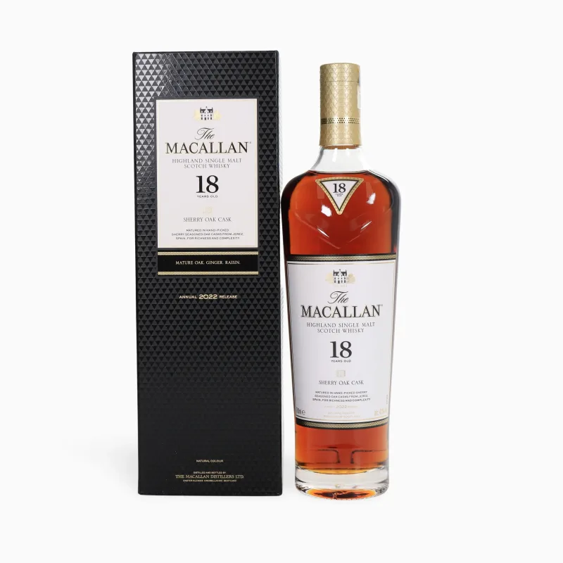 Macallan – 18 Year Old (2022) Sherry Oak