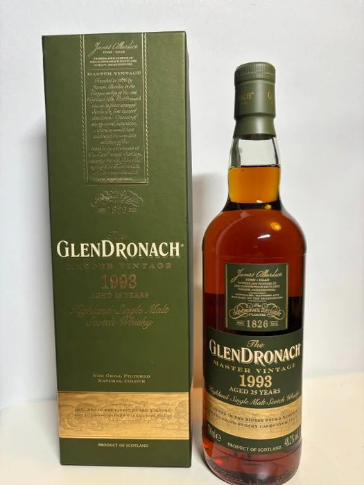 Glendronach 1993 25 years old Master Vintage - 700ml