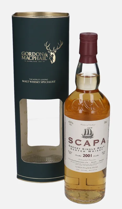 Scapa – 2001 Gordon & MacPhail Distillery Labels