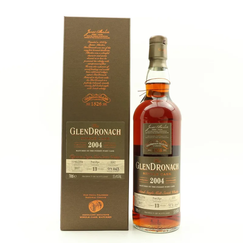 Glendronach – 2004 13 Year Old Single Cask #3342 (70cl, 55.4%)