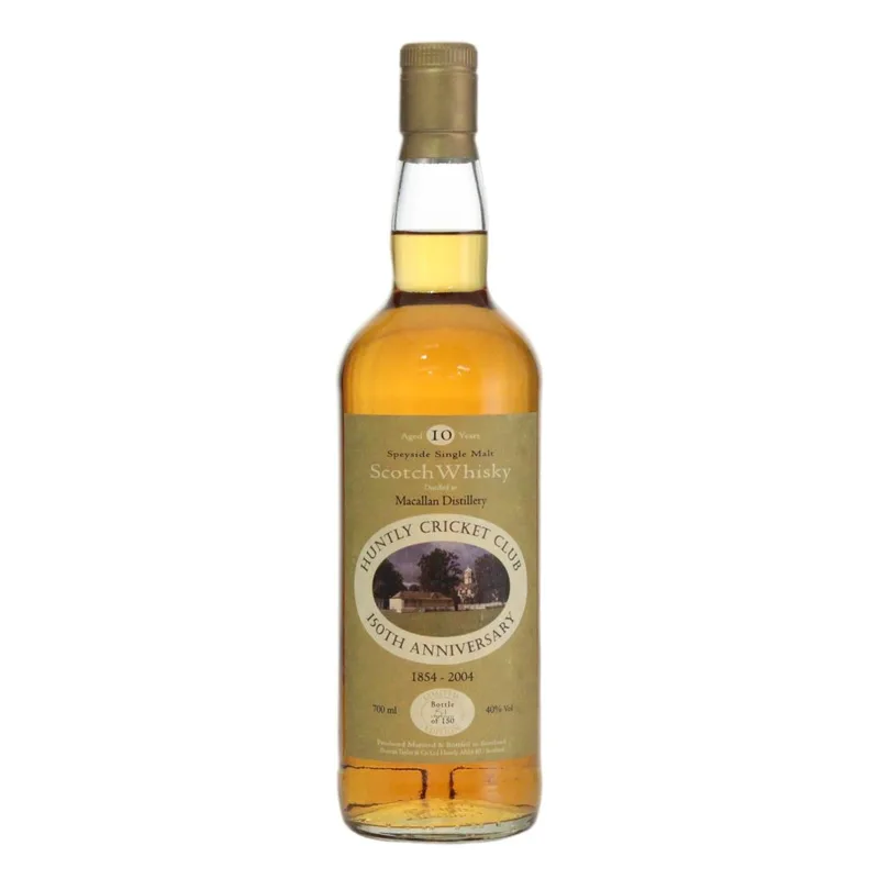 Macallan – Huntly Cricket Club 10 Year Old - 150th Anniversary (70cl, 40.00%)